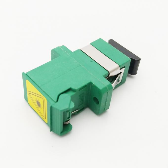 Rana debu Adapter Serat Optik, adaptor serat optik topi hijau