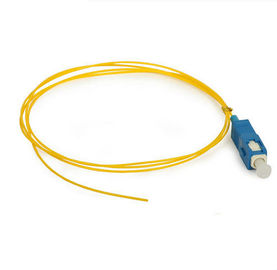 SC fiber optic pigtail PC, UPC dan APC 0.9mm single mode atau multimode IL &lt;= 0.2dB