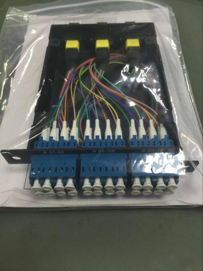 Modul MTP Kaset FTTH Fiber Optic Patch Panel APC UPC 12/24 Core 1
