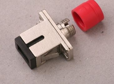 Red Hat Good Compatibility FC/PC-SC/PC-SM Fiber Optic Adapter for Instrumentation