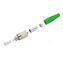 FC APC Fiber Optic Connector green out housing 2.0/3.0mm ISO9001:2015 certificate