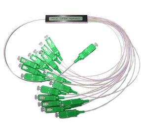 1*4 1*16 1*32  PLC Fiber Optic Splitter steel tube packaing with SC/APC connector