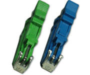 E2000 PC / APC SM Fiber Optics Connector Environmental FTTH