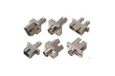 Zinc alloy Square type Simplex / Duplex Hybrid Type Fiber Optic Adapter for Active Device Termination