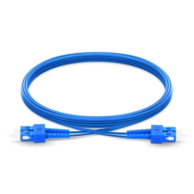 SC/UPC G652D Single Mode LSZH 2.0mm Fiber Optic Patch Cords