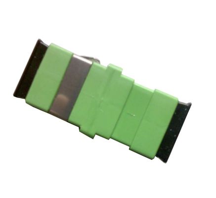 IEC617544 Simplex Flangeless APC Fiber Optic Coupler