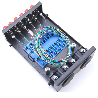Indoor 12 Cores FC SC LC 6 Port Wall Mount Patch Panels