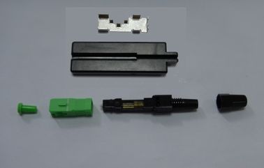 SC/APC quick assembly Fiber Optics Connector has easy assembly andexcellent stability
