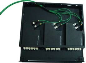 Black Stamping steel Easy for installation and operation 19'' standard structure MTP / MPO cassette