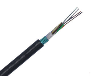 GYTS High Density Fiber Optik Cable, Longgar Tabung Terdampar Kabel Dengan Pita Baja