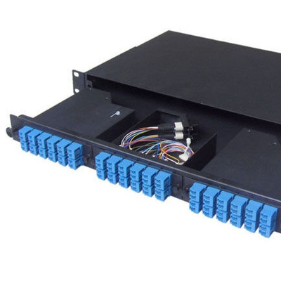 Panel Patch Mount Rak 19'' Modul Kaset Fiber 1U