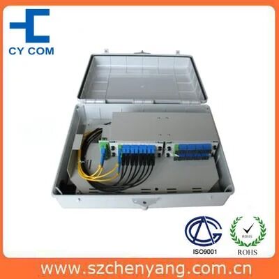 Kualitas Kotak Distribusi Splitter Plastik Serat Optik (port 32) Pabrik