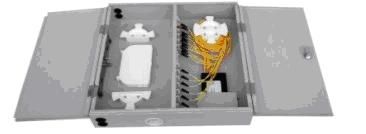 32 Port FTTH Fiber Distribution Box Penyemprotan Elektrostatik Dengan Air Bukti